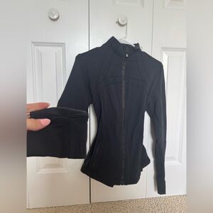 🖤Lululemon Athletica Black zip up Scuba